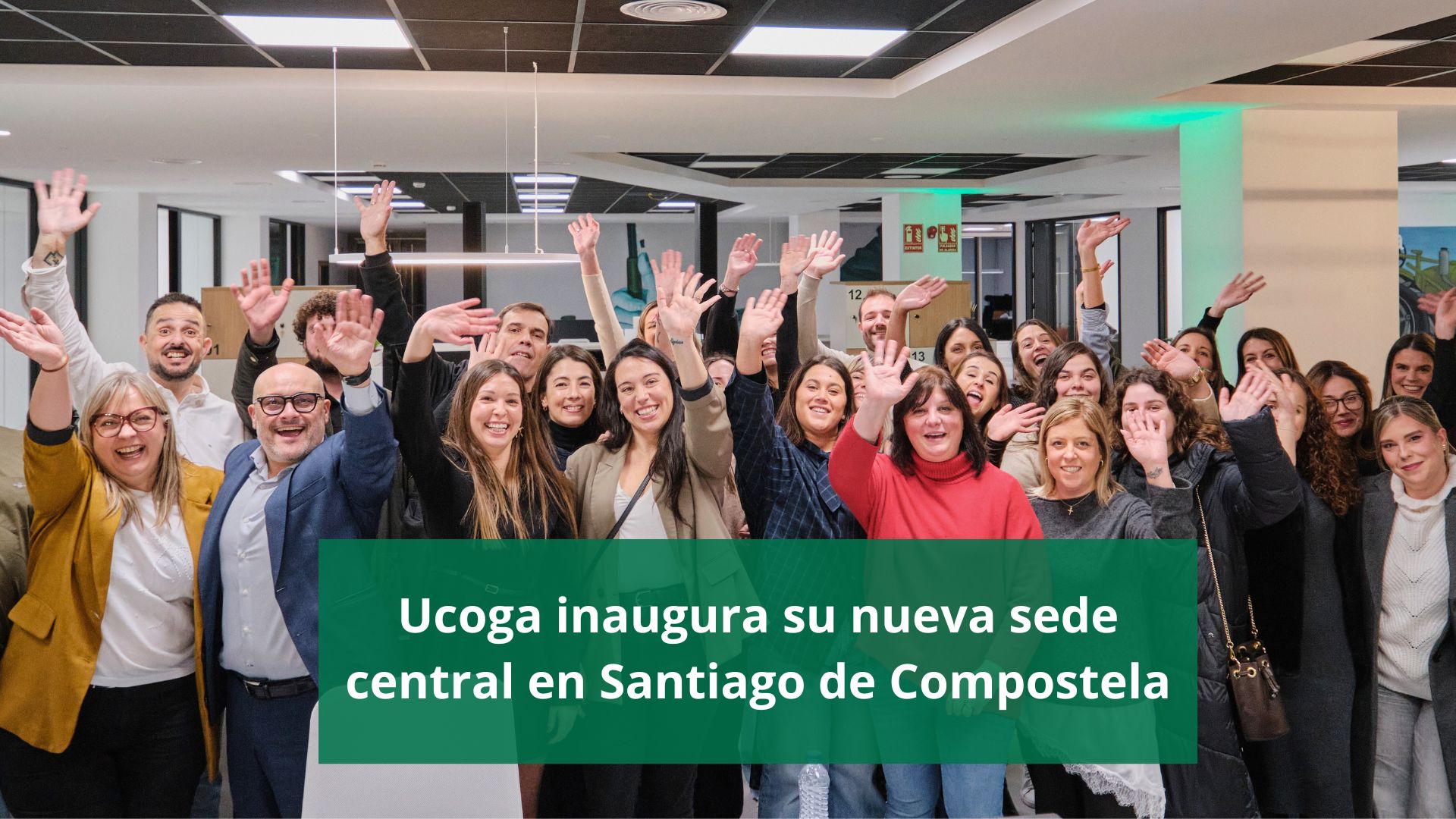 Ucoga inaugura nueva oficina central en Santiago de Compostela